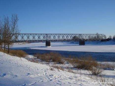 Eisenbahnbrücke Daugavpils
