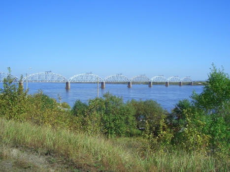 Zeya River Rail Bridge