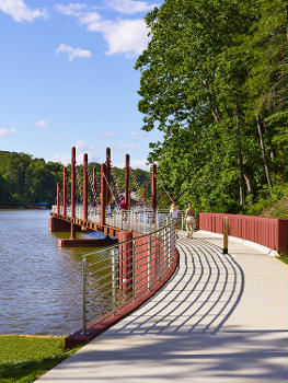 Hickory Riverwalk Bridge