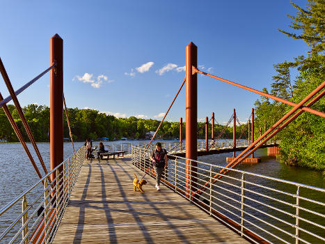 Hickory Riverwalk Bridge