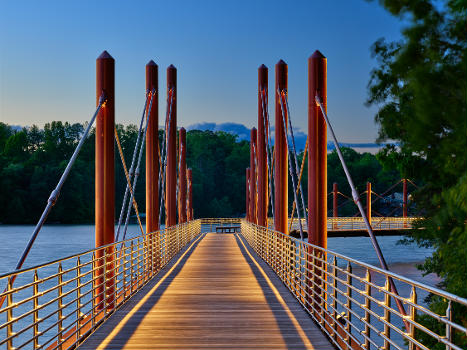 Hickory Riverwalk Bridge