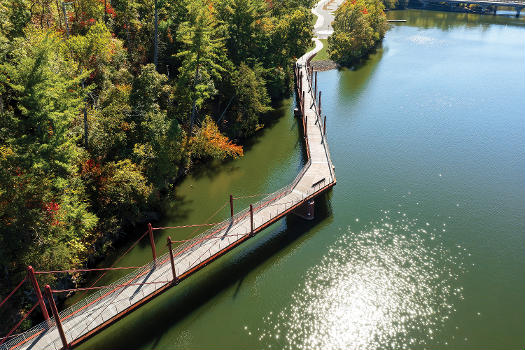 Hickory Riverwalk Bridge