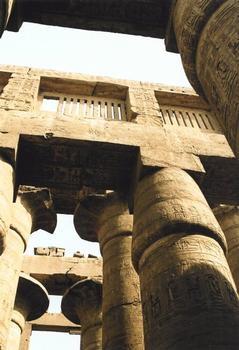 Hypostyl/Großer Säulensaal in der Tempelstadt von Karnak