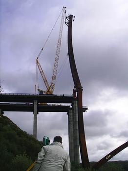 Alconétar ViaductFinal hoisting position