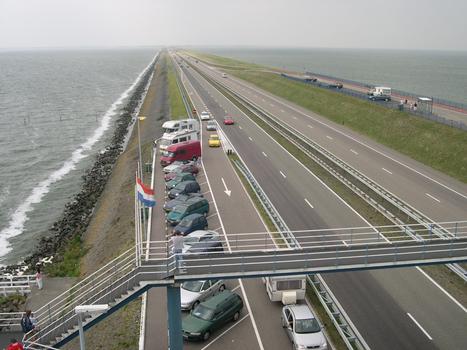 Afsluitdijk - Entre Den Oever et Harlingen - Zuiderzee - Hollande