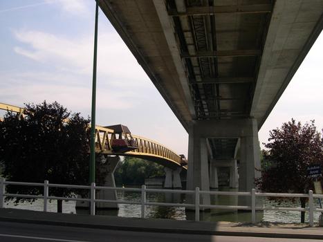 Conflans-Sainte-Honorine Bridge across the Seine