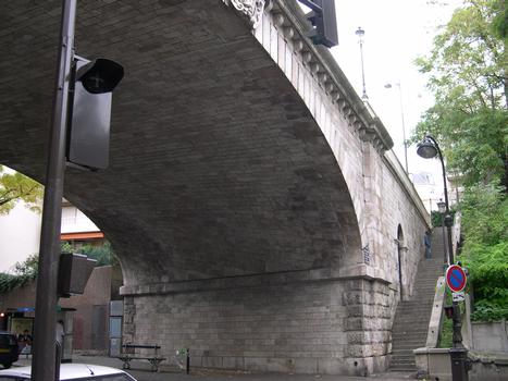 Pont de la Rue Charles Renouvier, Paris