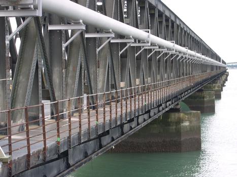 Access viaduct to the Mole of La Rochelle Port