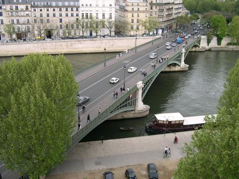 Pont Sully - ParisVue depuis l'Institut du Monde Arabe