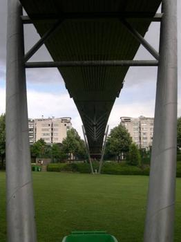Passerelle du Parc de Reuilly, Paris.Tablier