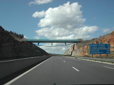 Pont du truc de la Fare - Chirac, Lozère (48), Languedoc-Roussillon, France