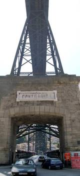 Ponte de Dom Luís, Porto, Portugal.Entrée