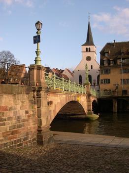 Pont Saint-Guillaume - Strasbourg, Bas-Rhin (67), Alsace, France