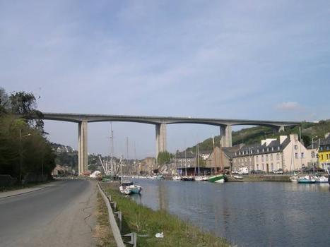 Viaduc sur Le Gouët - Saint Brieuc - Vue du Port du Légué