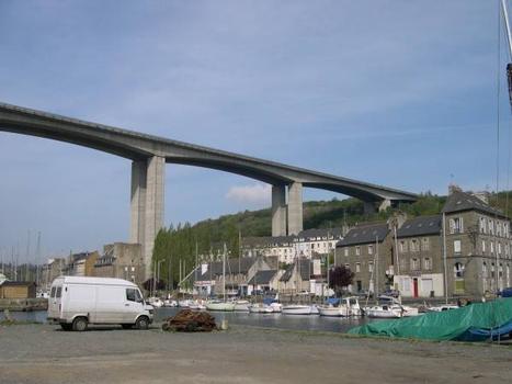 Viaduc sur Le Gouët - Saint Brieuc - Vue du Port du Légué II