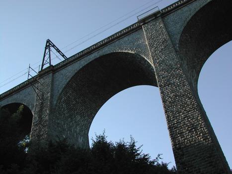 Railroad viaduct at Pierre-Buffière