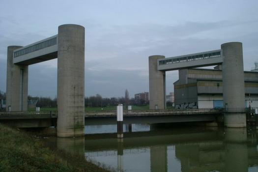 Hubbrücke Mannheimer Hafen
