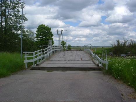 Ultunabron, eine Schiebebrücke südlich von Uppsala
