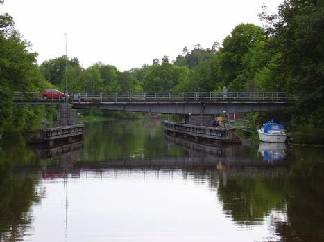 Flottsundsbron südlich von Uppsala Richtung Flottsund