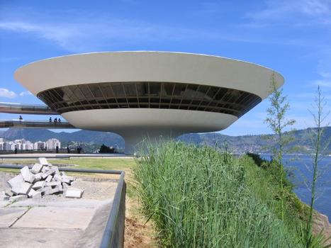 Niterói, Modern Art Museum, architecte Oscar Niemeyer