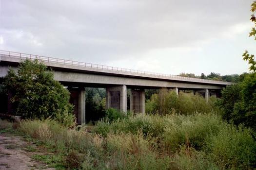 Autobahn A4.Talbrücke Zeitzgrund