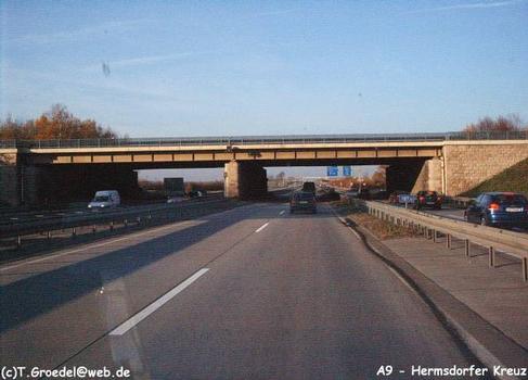 Autobahn A4 & A9Hermsdorfer Kreuz
