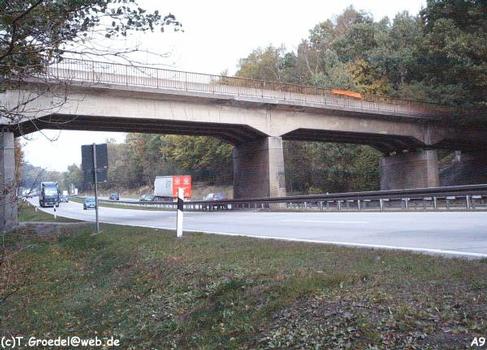 Autobahn A9Section betwen Köhtnitz and Wüstenwetzdorf