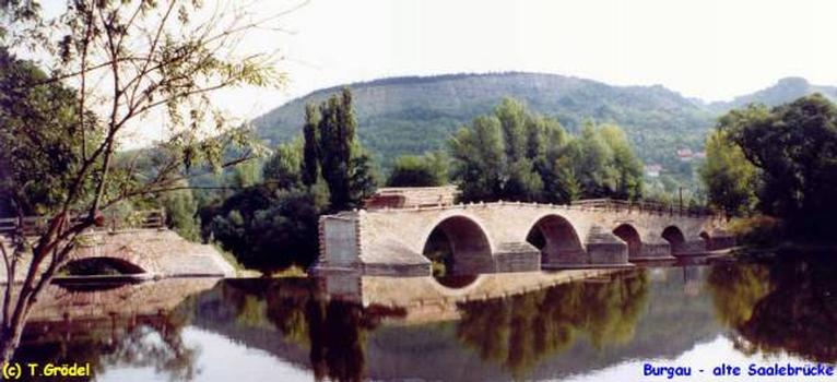 Alte Saalebrücke, Burgau