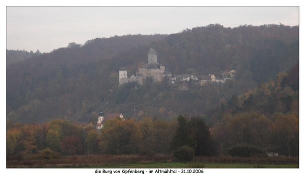 Burg Kipfenberg im Altmühltal