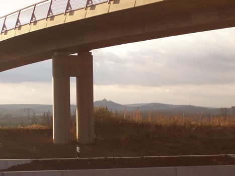 Overpass over the A71 near Anstadt
