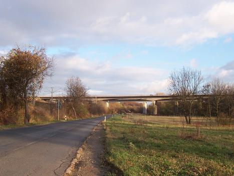 Brücken über die Apfelstädt. Beide Brücken aus Richtung Ingersleben