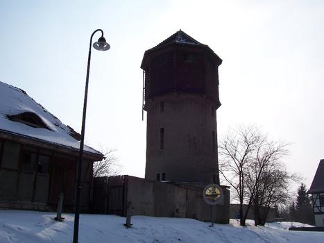 Wasserturm am Bahnhof Bad Bibra