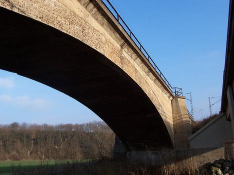 Bridges at the railroad triangle in Grossheringen