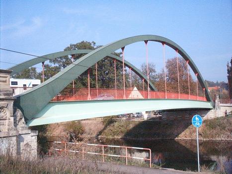 Pont de la L205 sur la Saale à Naumburg