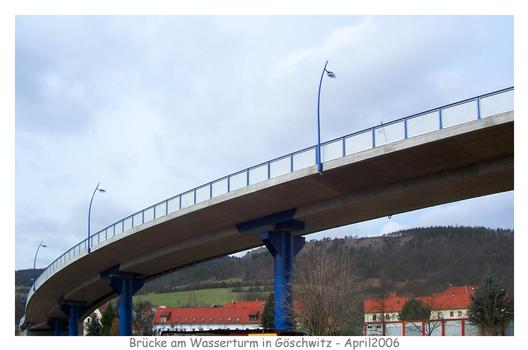 Brücke über die Holzlandbahn in Jena Göschwitz