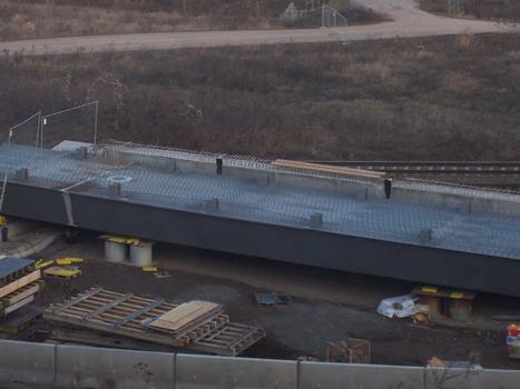 Brücke der neuen B281 bei Unterwellenborn