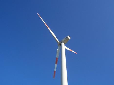 Windkraftanlage in Bucha