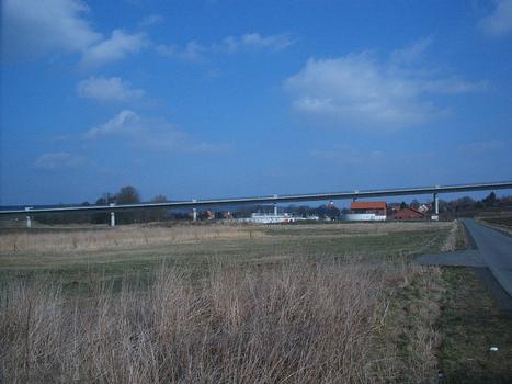 Pont de la B281 à l'ouest de Neustadt, Thuringe