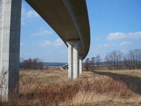 Bridge of the B281 west of Neustadt, Thuringia