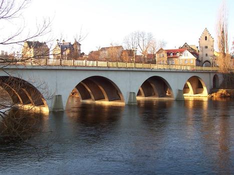 Bridge across the Saale at Saalfeld