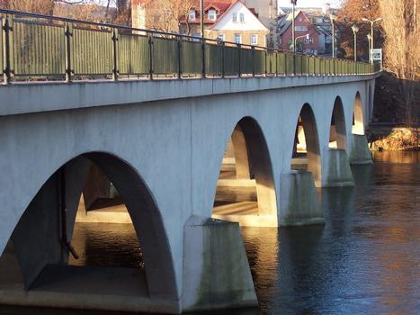 Pont sur la Saale à Saalfeld