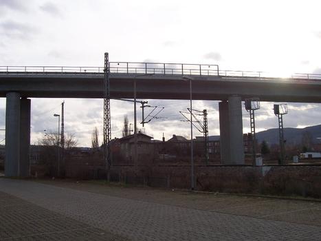 Bridge of the new Saalfeld bypass