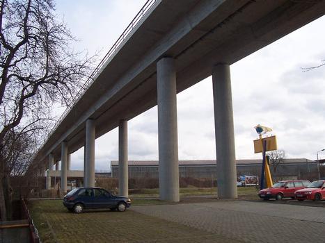 Pont du nouveau contournement de Saalfeld