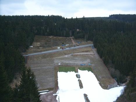 Rampes de saut de ski du Kanzlersgrund, Oberhof, Thuringe