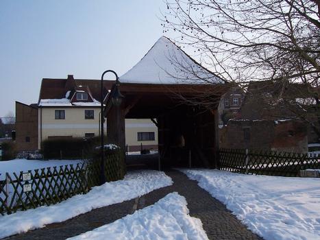 Hausbrücke über die Ilm in Großheringen