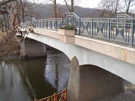 Pont sur la Saale à Kaatschen-Weichau