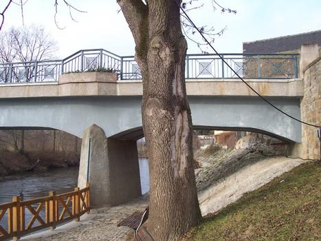 Brücke über die Saale in Kaatschen-Weichau