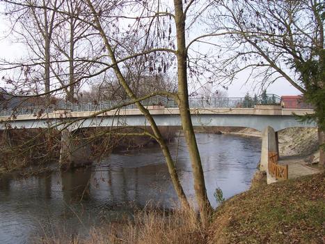 Bridge across the Saale, Kaatschen-Weichau