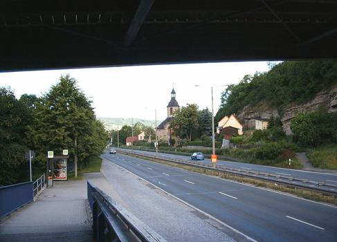 Fußgängerbrücke WöllnitzStadtrodaer Str