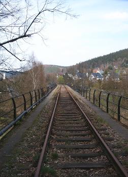 Viadukt Ziegenrück, stillgelegte Strecke